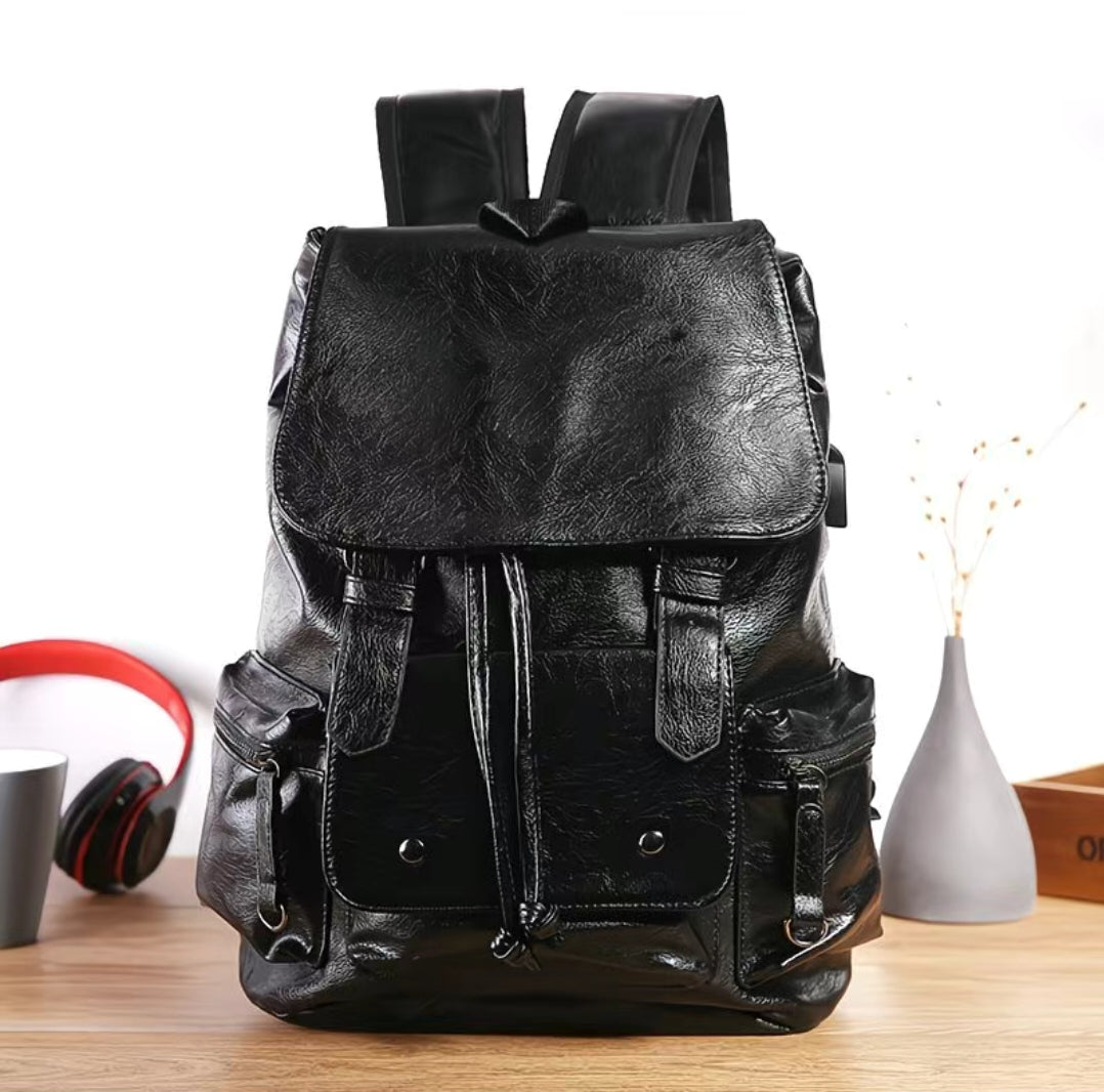 SAC A DOS VERITABLE CUIR 4