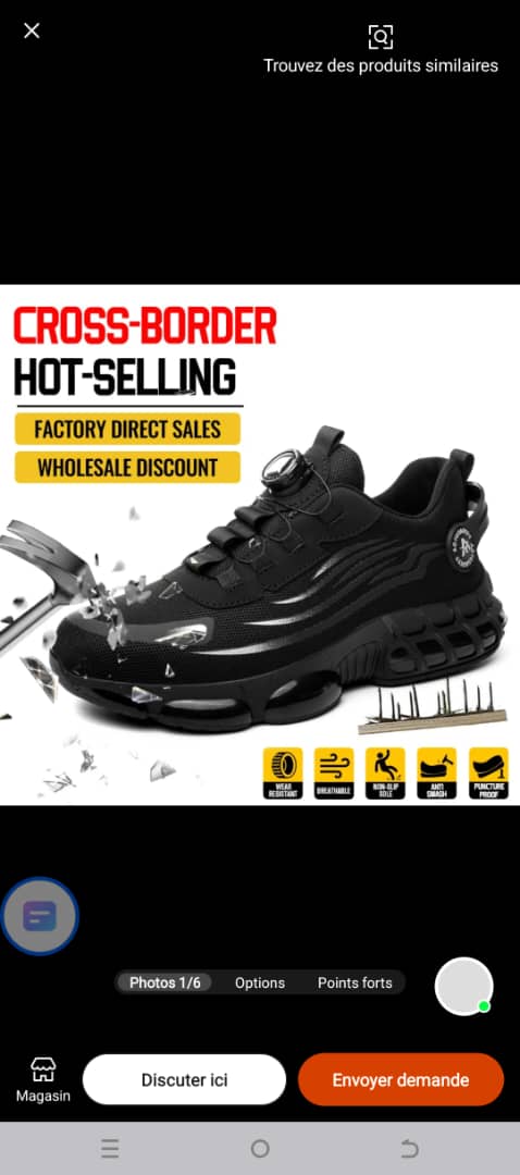 CHAUSSURES DE SECURITE MF